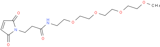 m-PEG4-Mal