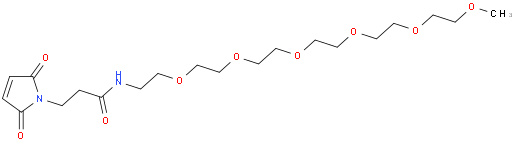 m-PEG6-amido-Mal