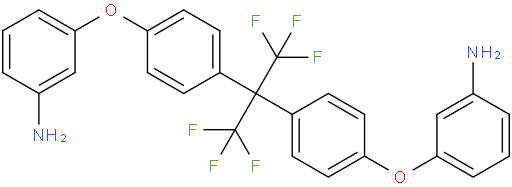 Benzenamine, 3,3'-[[2,2,2-trifluoro-1-(trifluoromethyl)ethylidene]bis(4,1-phenyleneoxy)]bis