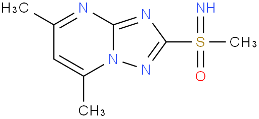 (5,7-dimethyl-[1,2,4]triazolo[1,5-a]pyrimidin-2-yl)(imino)(methyl)-l6-sulfanone