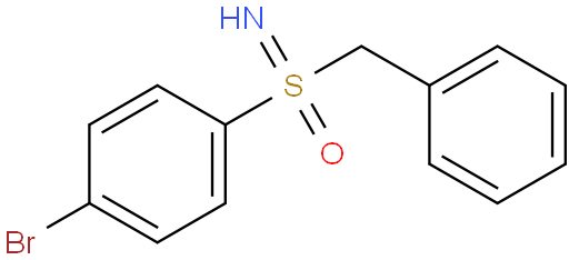 S-(4-溴苯基)-S-(苯甲基)亚砜亚胺