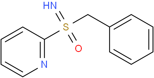 苄基(亚氨基)(吡啶-2-基)-λ^6-硫酮