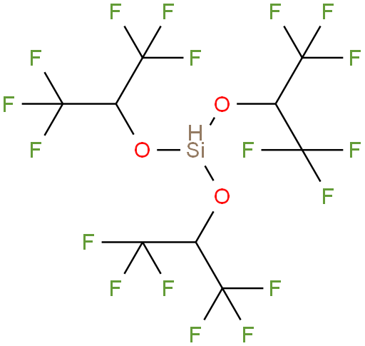 bis((1,1,1,3,3,3-hexafluoropropan-2-yl)oxy)(3,3,3-trifluoro-2-(trifluoromethyl)propyl)silane