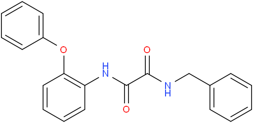 N1-(2-phenoxyphenyl)-N2-(phenylmethyl)- Ethanediamide