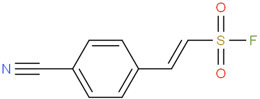 2-(4-cyanophenyl)- Ethenesulfonyl fluoride