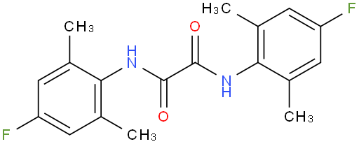 N1,N2-双(4-氟-2,6-二甲基苯基)乙二酰胺