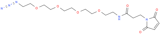 Mal-PEG4-叠氮化物
