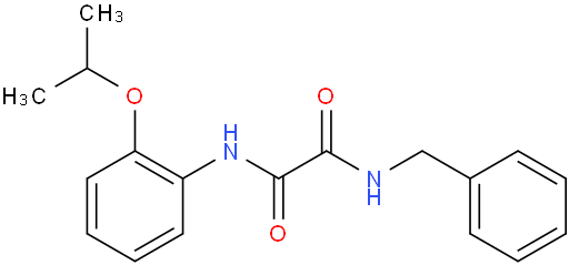 N1-[2-(1-甲基乙氧基)苯基]-N2-(苯甲基)乙二酰胺