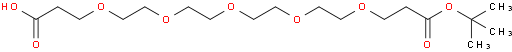 1-(1,1-Dimethylethyl) 4,7,10,13,16-pentaoxanonadecanedioate