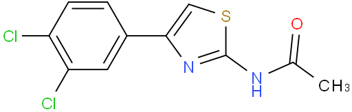 N-[4-(3,4-二氯苯基)-1,3-噻唑-2-基]乙酰胺