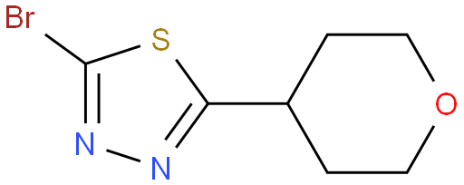 2-溴-5-(四氢吡喃-4-基)-1,3,4-噻二唑