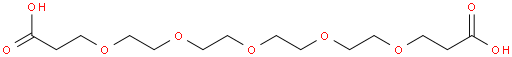 3-[2-[2-[2-[2-(2-羧乙氧基)乙氧基]乙氧基]乙氧基]乙氧基]丙酸