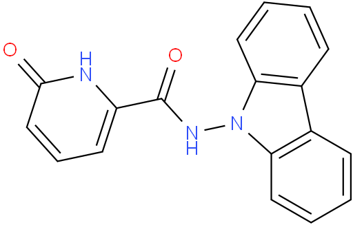 N-9H-carbazol-9-yl-1,6-dihydro-6-oxo-2-Pyridinecarboxamide