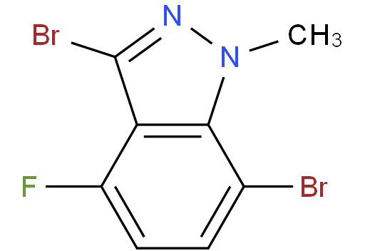 3,7-Dibromo-4-fluoro-1-methyl-1H-indazole
