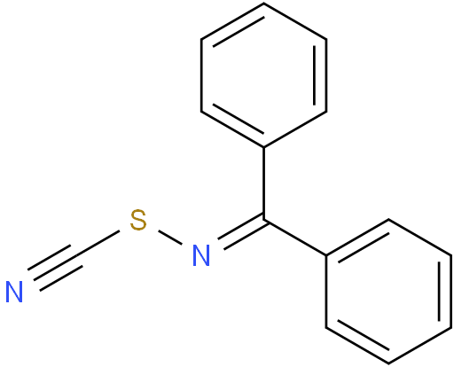 (Diphenylmethylene)azanyl thiocyanate