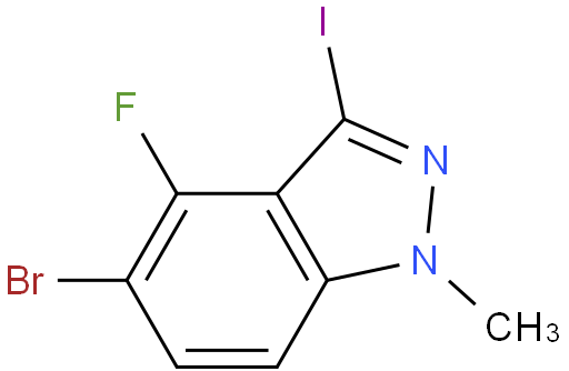 5-Bromo-4-fluoro-3-iodo-1-methyl-1H-indazole