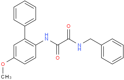 N1-​(5-​methoxy[1,​1'-​biphenyl]​-​2-​yl)​-​N2-​(phenylmethyl)​- Ethanediamide