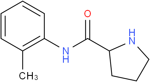 N-​(2-​methylphenyl)​-​, (2R)​- 2-​Pyrrolidinecarboxami​de