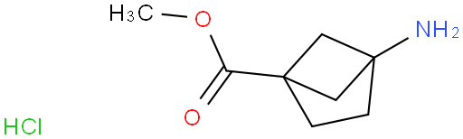 Methyl 4-aminobicyclo[2.1.1]hexane-1-carboxylate hydrochloride (1:1)