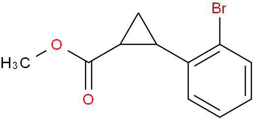 Methyl 2-(2-bromophenyl)cyclopropanecarboxylate