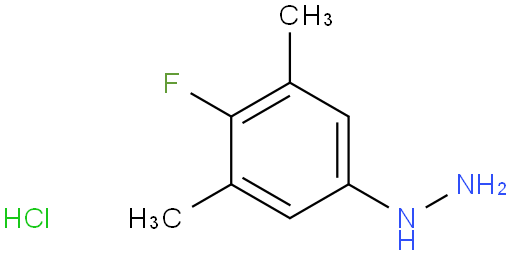 4-氟-3,5-二甲基苯肼盐酸盐