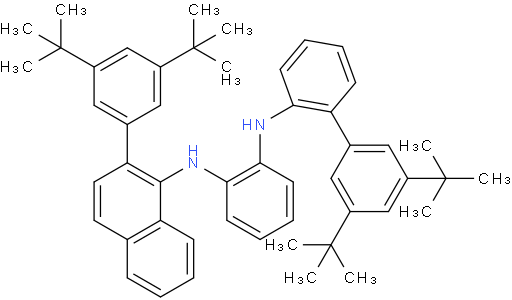 N1-(3',5'-二叔丁基-[1,1'-联苯]-2-基)-N2-(2-(3,5-二叔丁基苯基)萘-1-基)苯-1,2-二胺