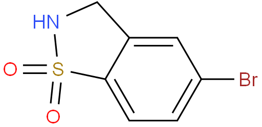 5-溴-2,3-二氢苯并[d]异噻唑 1,1-二氧化物