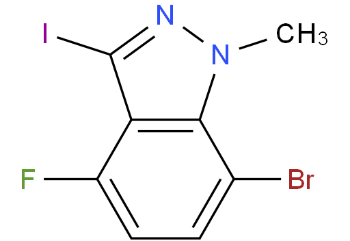 7-Bromo-4-fluoro-3-iodo-1-methyl-1H-indazole