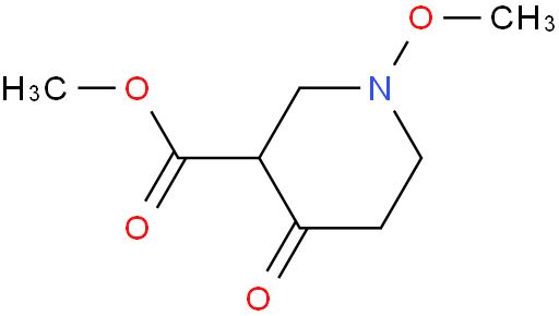 1-Methoxy-4-oxo-piperidine-3-carboxylic acid methyl ester