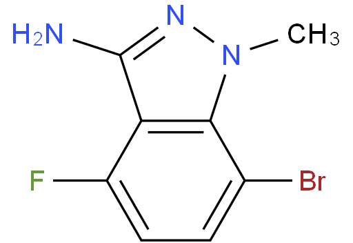 7-Bromo-4-fluoro-1-methyl-1H-indazol-3-amine