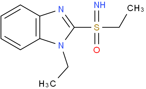 乙基(1-乙基-1H-苯并[d]咪唑-2-基)(亚氨基)-λ^6-硫酮