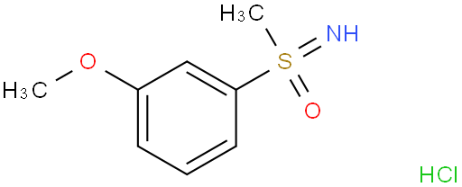 Imino(3-methoxyphenyl)(methyl)-l6-sulfanone hydrochloride