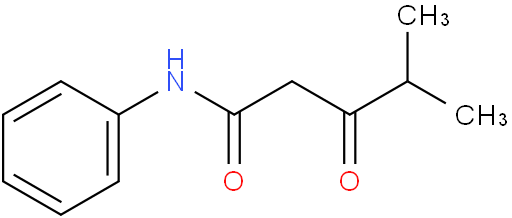 4-Methyl-3-oxopentanoic acid anilide