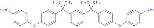 1,3-bis[4-(4-aminophenoxy)-伪,伪-dimethylbenzyl]benzene