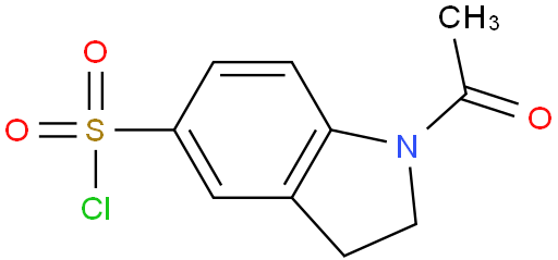 1-乙酰基-5-吲哚啉磺酰氯 2级