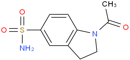 1-乙酰基吲哚炔-5-磺酰胺