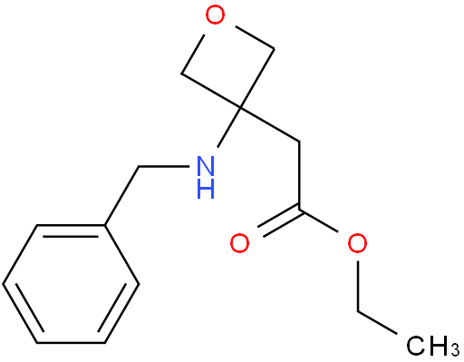 Ethyl 2-[3-(benzylamino)oxetan-3-yl]acetate