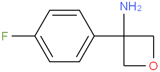 3-(4-氟苯基)氧杂环丁烷-3-胺
