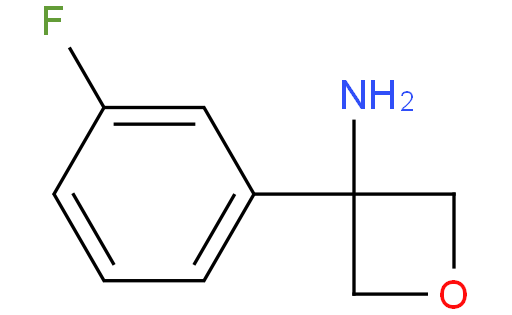 3-(3-Fluorophenyl)oxetan-3-amine