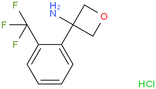 3-[2-(三氟甲基)苯基]氧杂环丁烷-3-胺盐酸盐